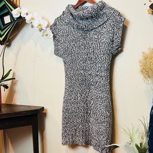 Sequin Hearts dress, knitted dress 100% acrylic